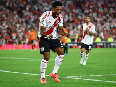 Con su gol ante Lanús: el récord que alcanzó Miguel Borja en River y el que espera conseguir pronto
