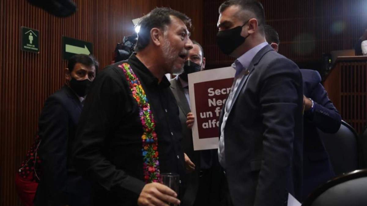 Los diputados Gerardo Fernández Noroña y Jorge Triana
