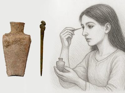 Arqueólogos logran dar con la receta milenaria de un delineador de ojos