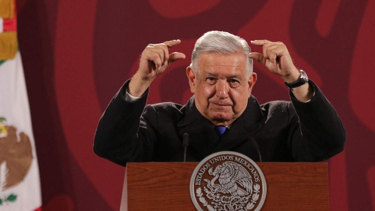 AMLO en la conferencia mañanera
