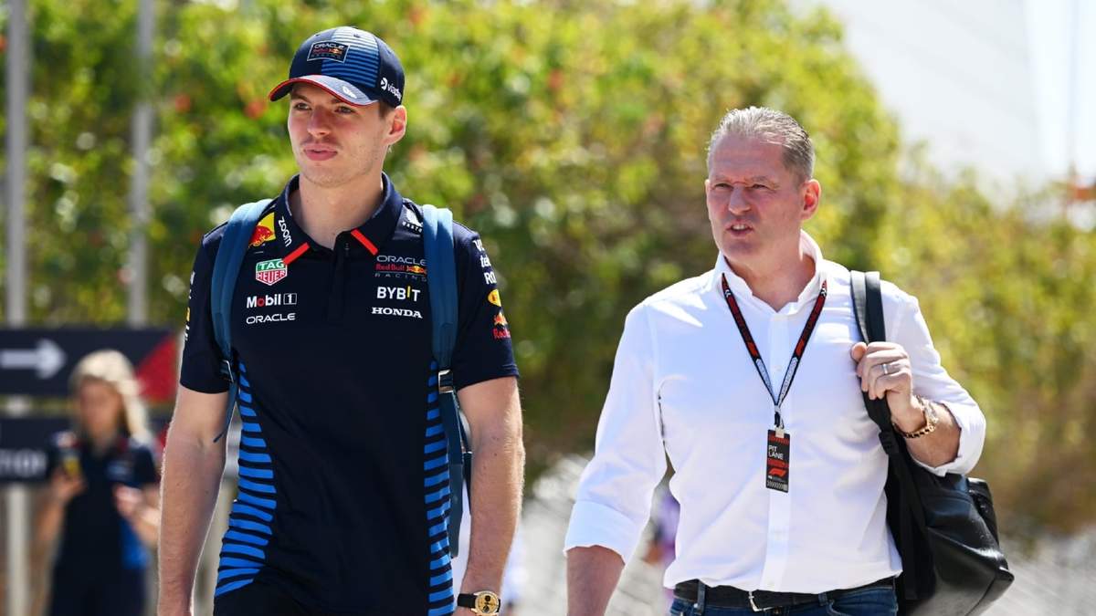 Max Verstappen y Jos Verstappen. Fuente: (X)