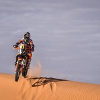 La jornada de los argentinos en el Dakar