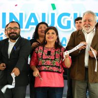 “Podemos decir que es el mejor presidente de México”: Brugada despide a AMLO