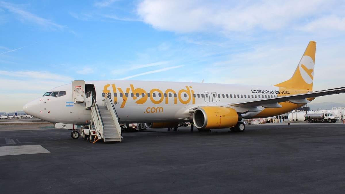 Flybondi. Fuente: (X)