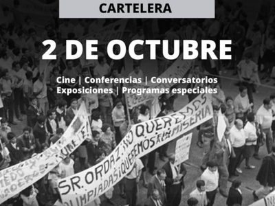 Octubre no se olvida: Cultura lanza programa en torno al Movimiento Estudiantil de 1968