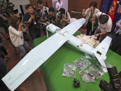 Drones norcoreanos ingresan a espacio aéreo de Corea del Sur