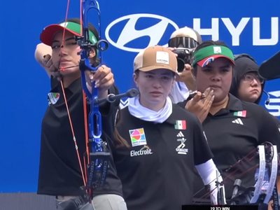 Oro y plata para arqueros mexicanos en Copa del Mundo de Shanghai (Video)