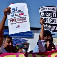 Desde Colima se suman a la movilización nacional en defensa del INE