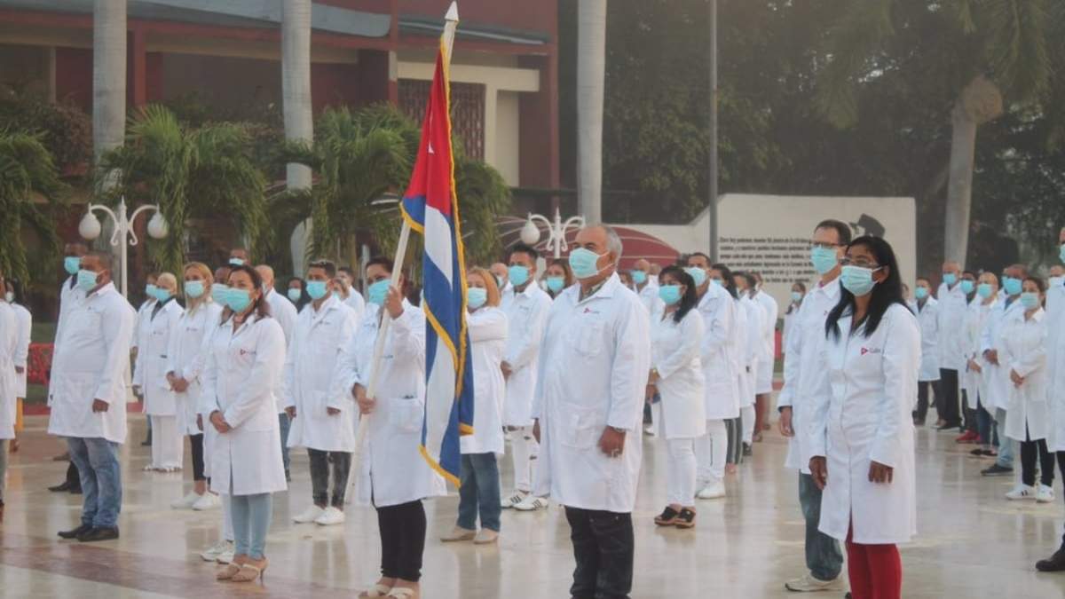 Miembros del grupo "Henry Reeve" apoyarán en la atención de pacientes con covid-19
