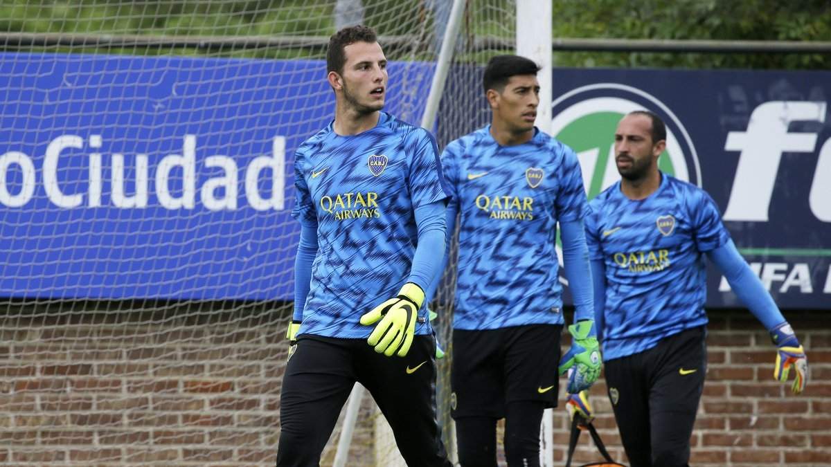 Arqueros Boca. Fuente: (Twitter).