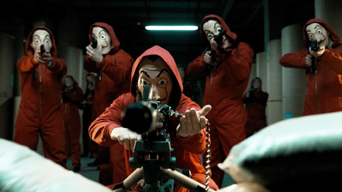 La casa de papel. Fuente: (Instagram)