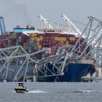 Demolerán tramo de 152 metros del puente colapsado en Baltimore