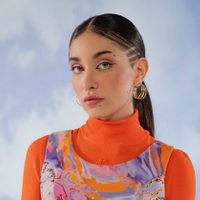 En pleno concierto: un inesperado gesto de Rusherking hizo llorar a María Becerra