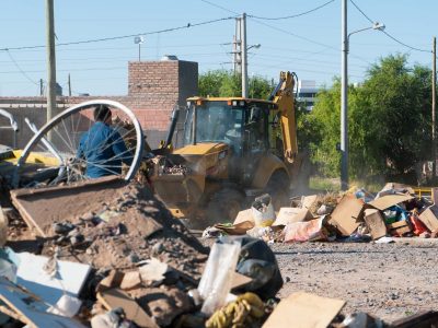El operativo "Puerta a Puerta" redujo la cantidad de residuos voluminosos