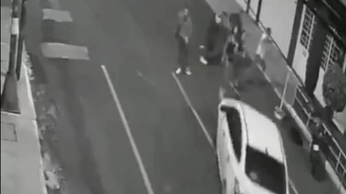 El momento en el que el sujeto arrolla a las mujeres
