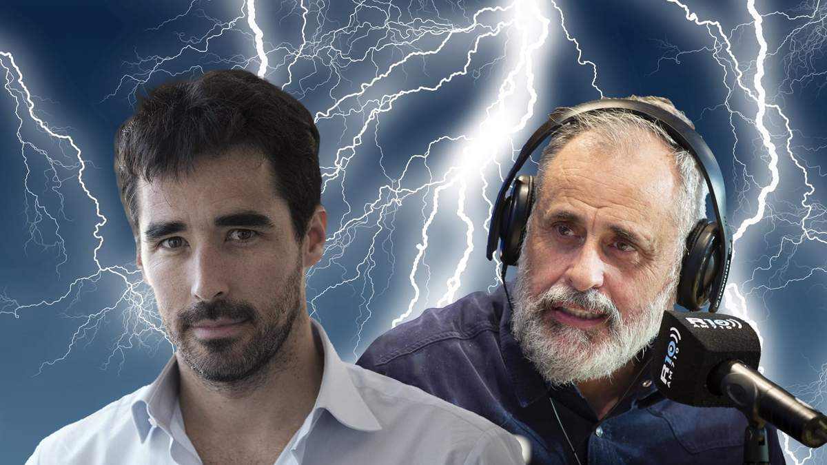 Nacho Viale y Jorge Rial. Fuente: (Minuto Neuquén)