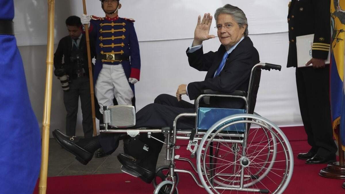 El presidente de Ecuador, Guillermo Lasso, dio positivo a Covid