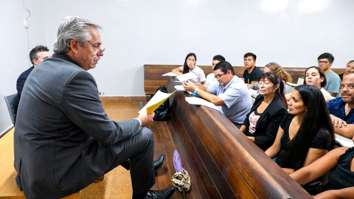 Alberto Fernández, presidente de la Nación. Fuente: (Twitter)