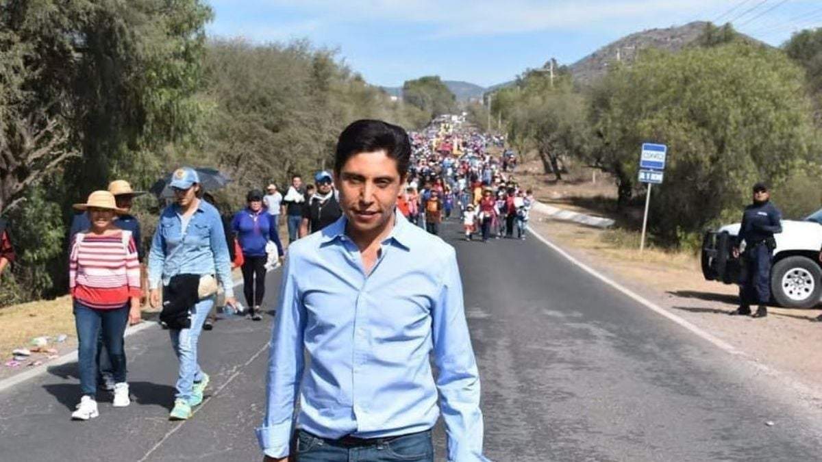 El exalcalde de Zimapán, Hidalgo, y exdiputado federal panista, Erick Marte Rivera Villanueva