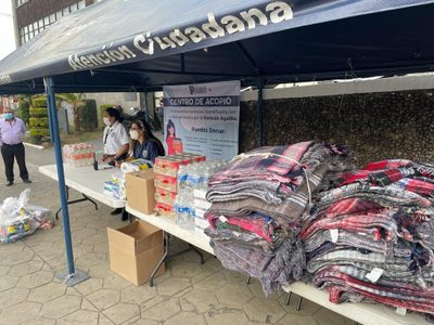 Sedena llevará a Oaxaca 71 toneladas de víveres donados en la CDMX