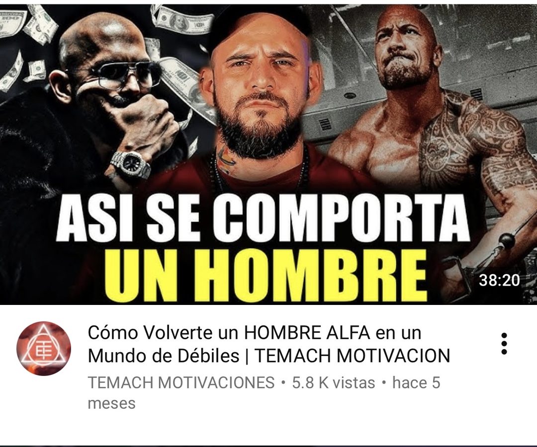 El Temach Así se comporta un hombre