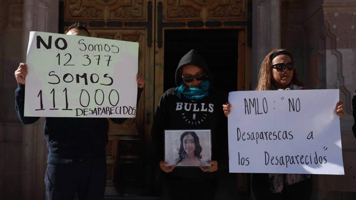 Colectivos y familiares de personas desaparecidas protestaron en tres  puntos de la Ciudad de Zacatecas
