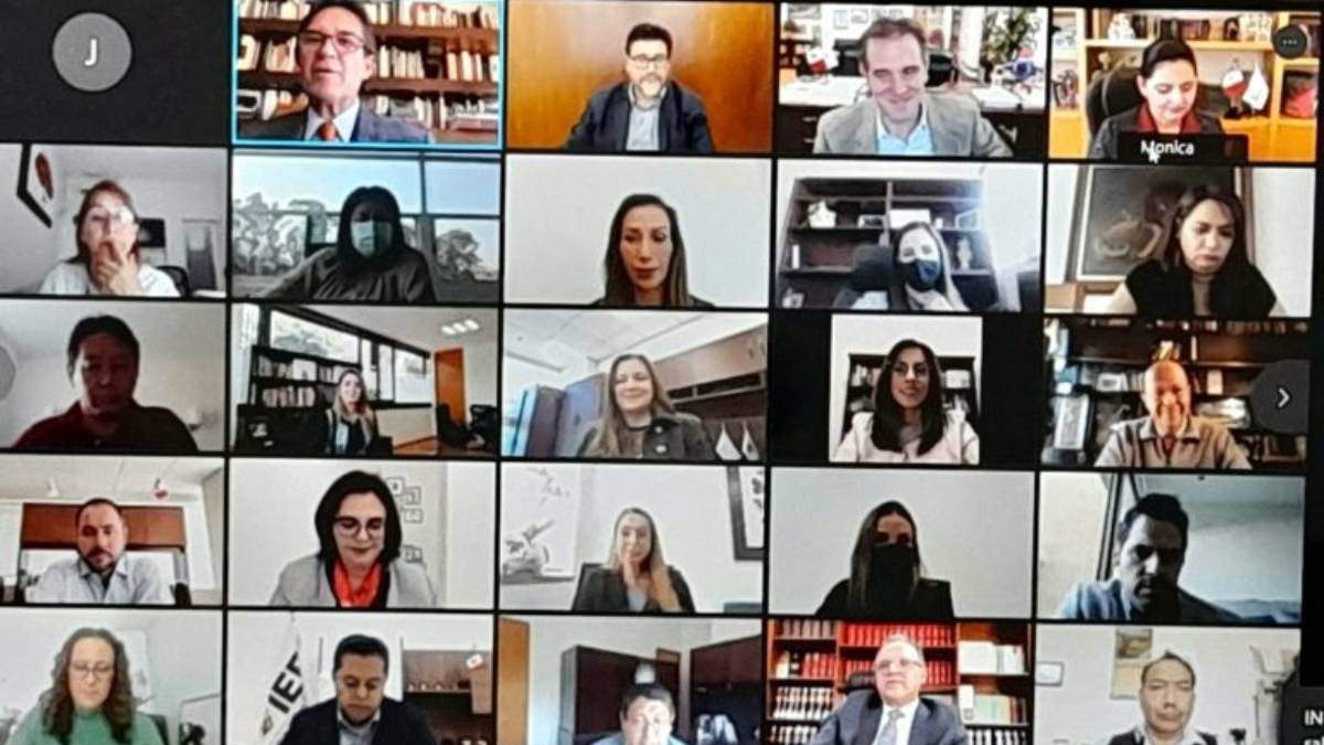 La reunión virtual