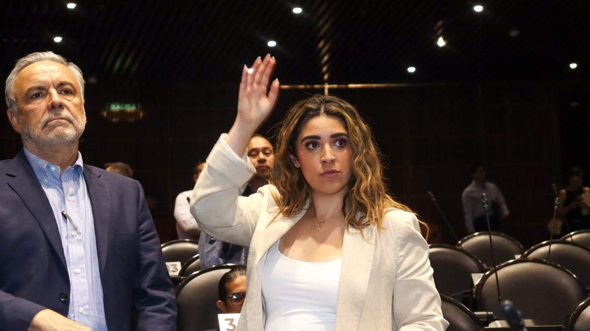 La diputada morenista, María Teresa Ealy