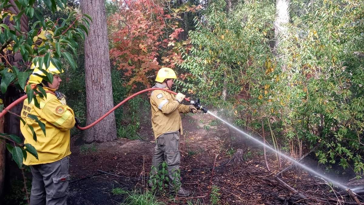Brigada de Incendios Forestales. Fuente (Facebook).
