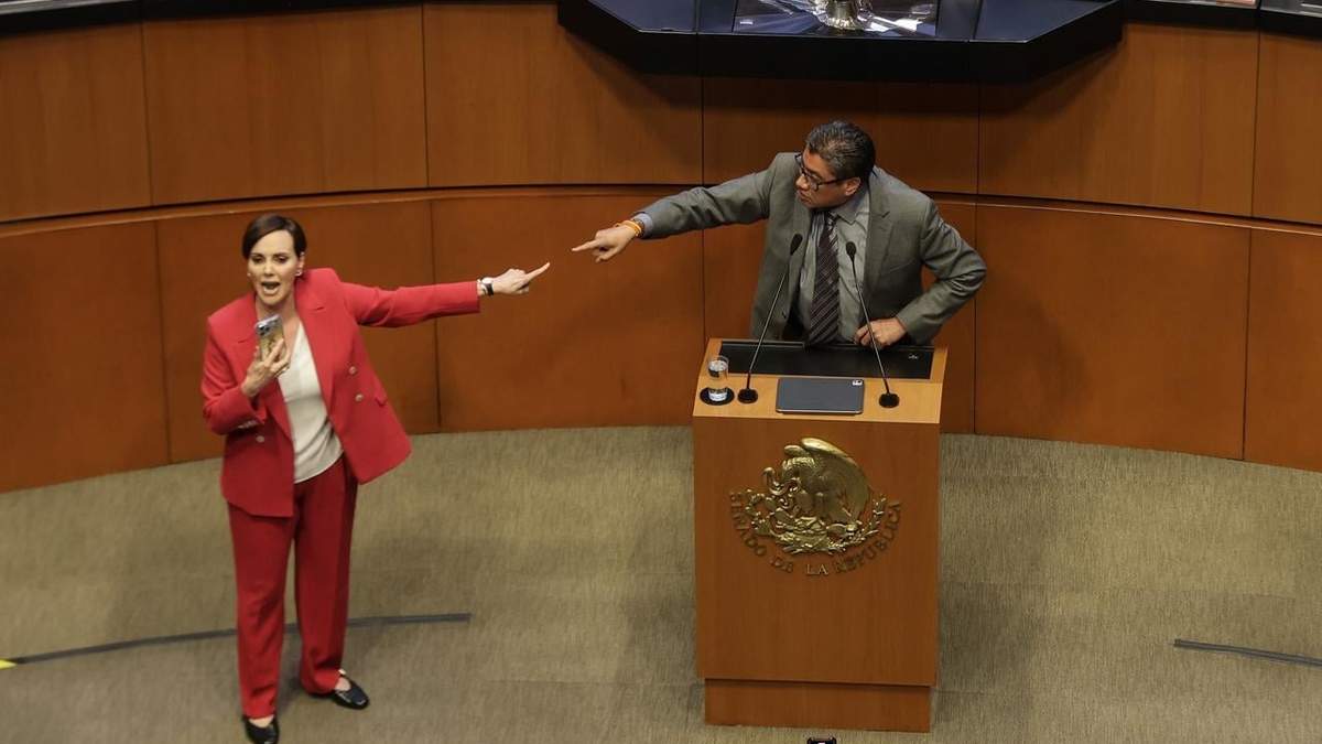 El choque entre Lilly Téllez y Saúl Monreal