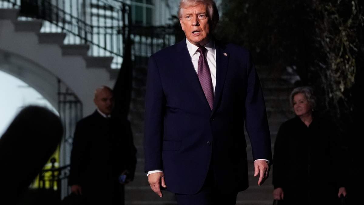El presidente estadounidense Donald Trump en la Casa Blanca en Washington el 19 de diciembre del 2025