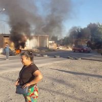 Un grupo de vecinos de Ruca Antu cortó la ruta en reclamo por falta de provisión de agua potable