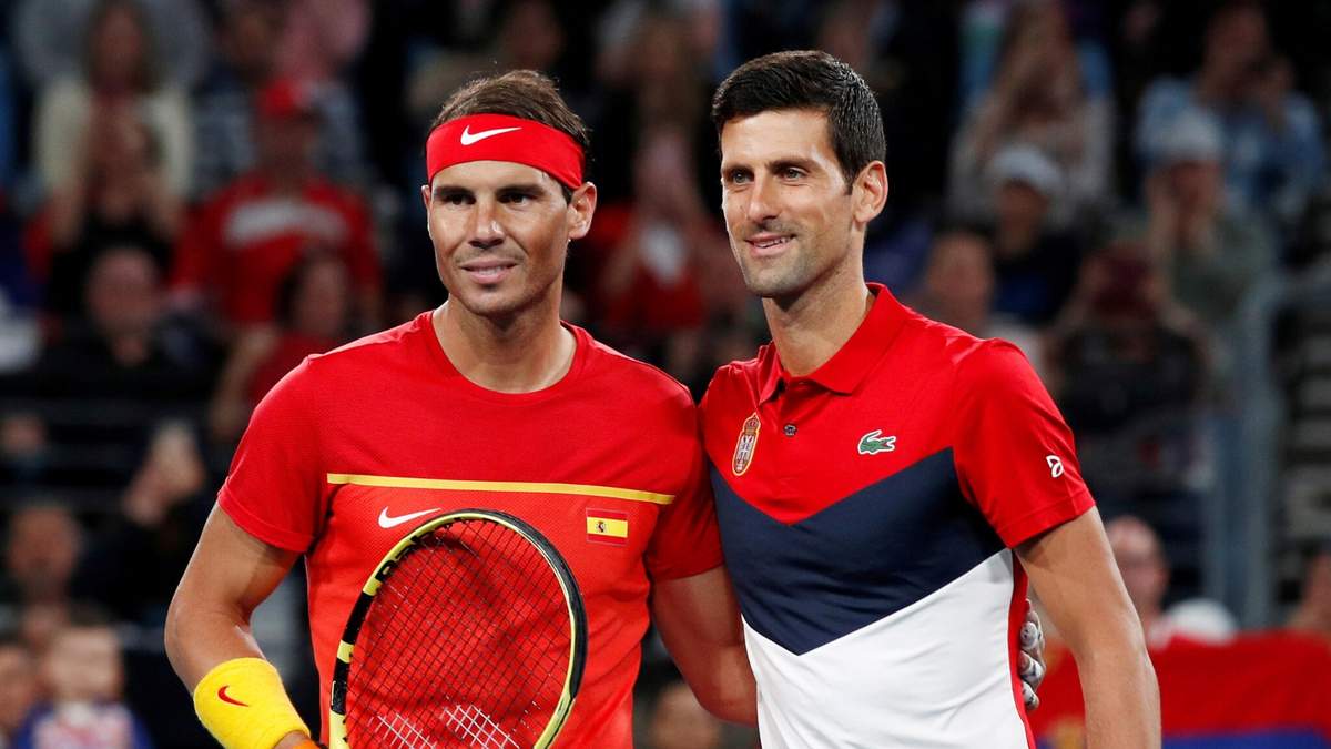Nadal y Djokovic. Fuente: (Instagram)