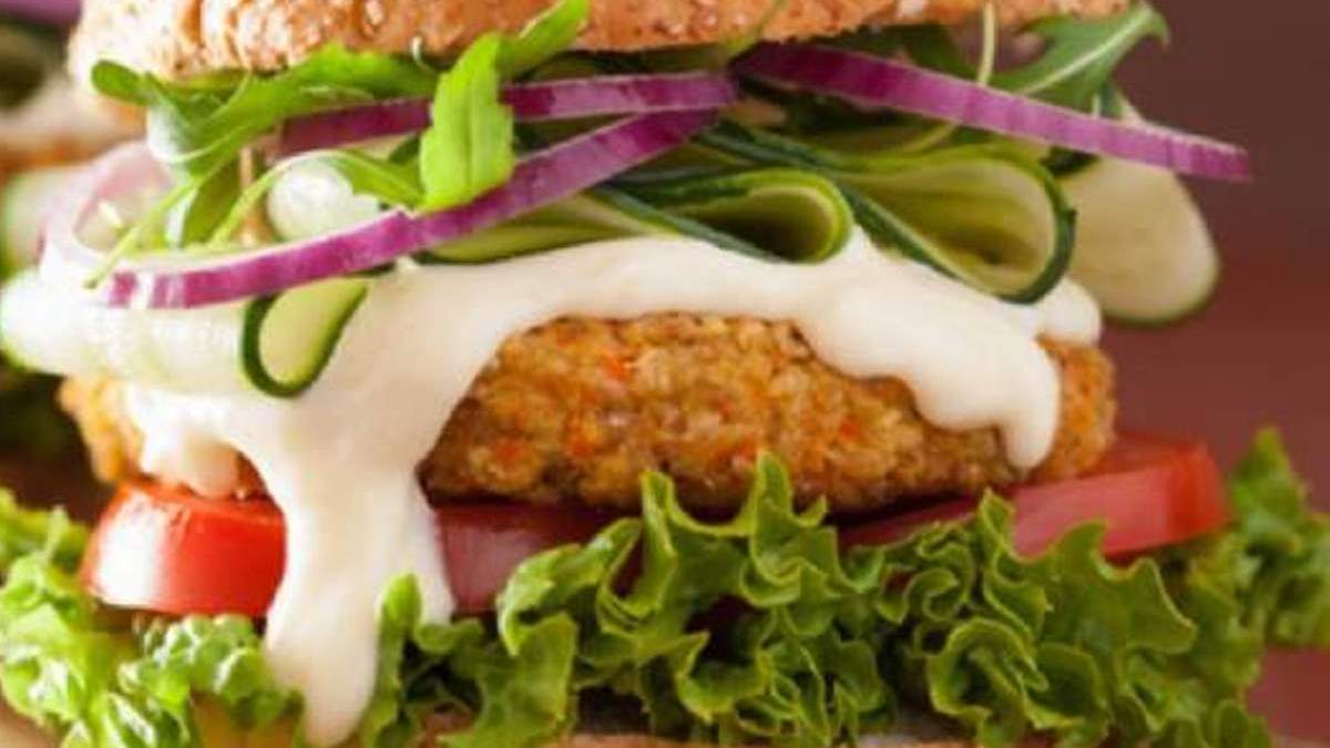 Éxito de las hamburguesas vegetarianas. Fuente: (Facebook)