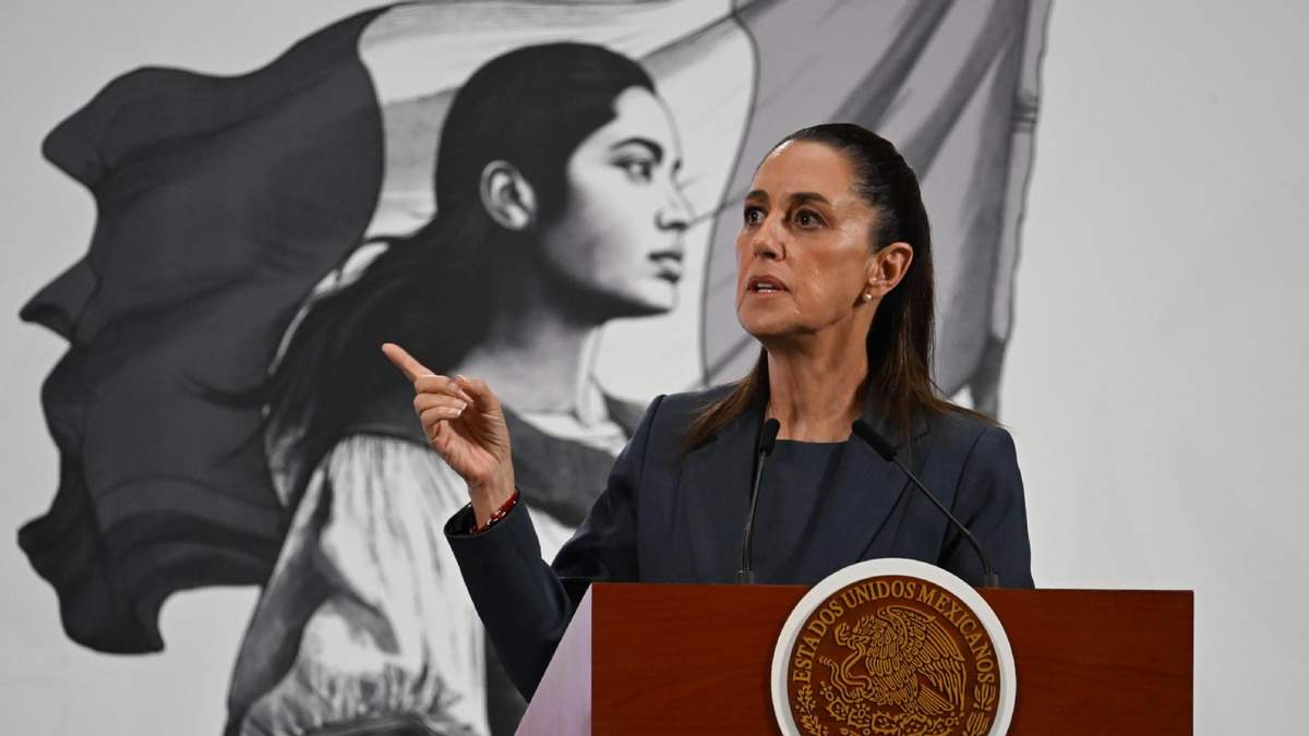 La presidenta de México, Claudia Sheinbaum