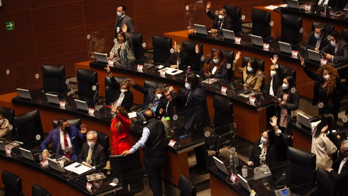 Sesión del Senado de la República