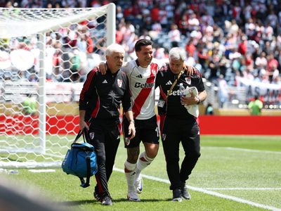 Atención: Gallardo habló sobre la lesión de Sebastián Driussi en el debut en el Mundial de Clubes