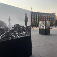 La traza urbana y arquitectónica de la CDMX en exposición en el Zócalo