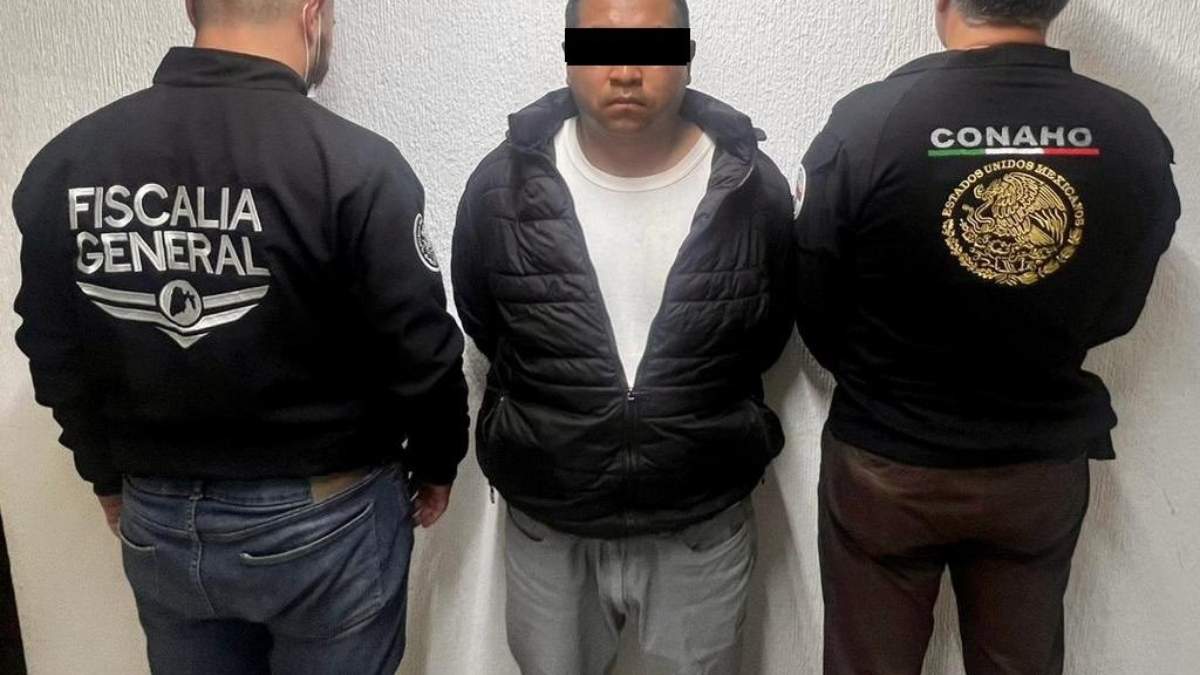 La Fiscalía de Edomex detuvo el martes a Sergio "N" en Coyoacán