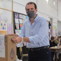 ELECCIONES 2021: el candidato Pablo Cervi ya emitió su voto en estas elecciones