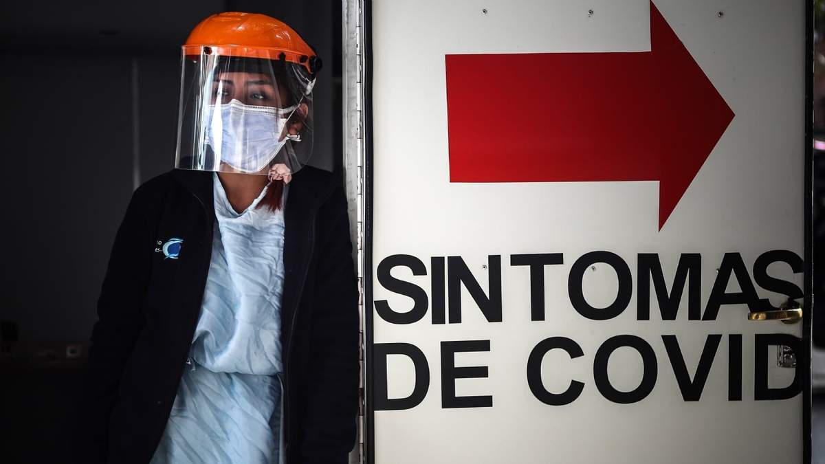 Pandemia del coronavirus en Chile. Fuente: (Twitter)