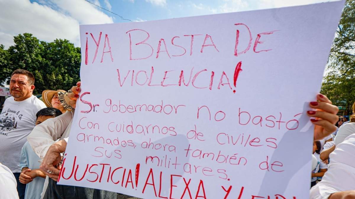 Protesta en Sinaloa el 12 de mayo