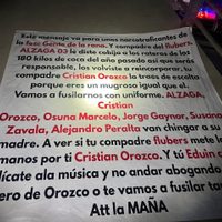 Amenazan con narcomanta a Eduin Caz, vocalista de Grupo Firme