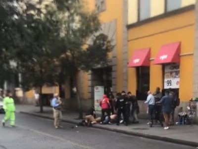 Balacera en el Centro Histórico de la CDMX; hay tres heridos por intento de asalto