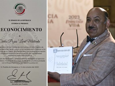 Senado entrega reconocimiento a Lord Molécula por su “tenacidad y profesionalismo”