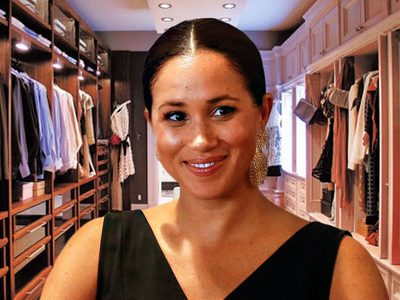Muy parecida a Lady Di: Meghan Markle marca tendencia con un vestidor informal y glamoroso