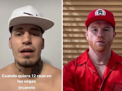 Boxeador argentino sale en defensa de Messi y reta al Canelo Álvarez