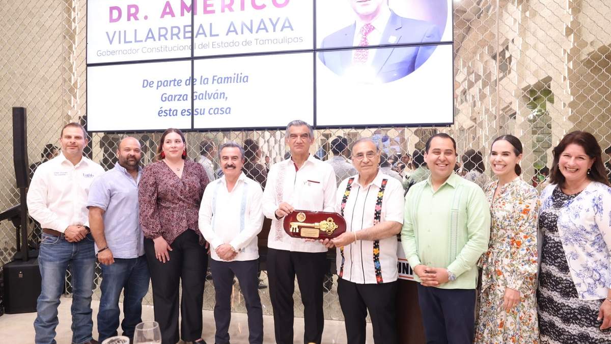 Entregan las llaves de Laredo, Texas al gobernador Américo Villarreal