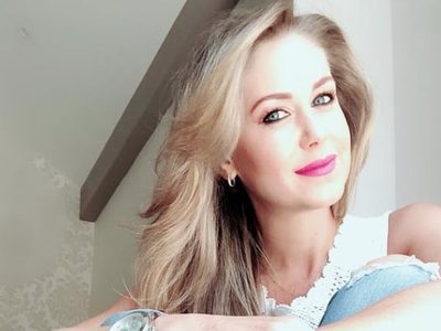 ¡Instantes de terror! Ingrid Martz y su bebé de ocho meses tuvieron un accidente automovilístico