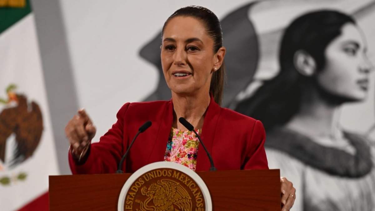 La presidenta de México, Claudia Sheinbaum en la mañanera